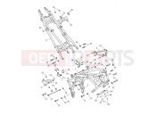 Triumph 2026 Tiger 1200 Rally Pro Frame & Rear Subframe