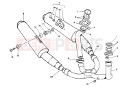 DUCATI 1992 Supersport 900 SS EXHAUST SYSTEM SUPERSPORT » EXHAUST SYSTEM