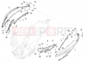 PIAGGIO Beverly 310 25° Anniversario (EU) Side cover - Spoiler