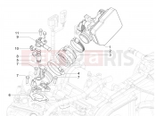 PIAGGIO Beverly 310 Classic-Sport (EU) Throttle body - Injector - Induction joint