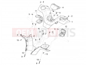 PIAGGIO MP3 310 Sport E5+ (EU) Handlebars coverages