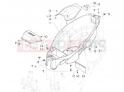 PIAGGIO MP3 310 Sport E5+ (EU) Helmet huosing - Undersaddle