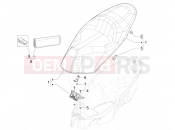 PIAGGIO MP3 310 Sport E5+ (EU) Saddle/seats