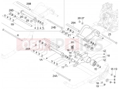 PIAGGIO MP3 310 Sport E5+ (EU) Swinging arm