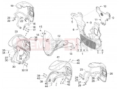 PIAGGIO MP3 310 Sport E5+ (EU) Wheel huosing - Mudguard