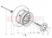 PIAGGIO Typhoon 50 4T E2 (CA, US) Front wheel