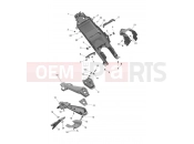 Triumph 2026 Tiger Sport 800 Rear Mudguard