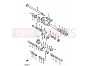 SUZUKI DR125S D (1983) 48 - CUSHION LEVER