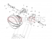 Front headlamps - Motoguzzi V7 Stone 850 (EU) 2026