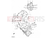 SUZUKI DR125S Z (1982) 1 - CYLINDER HEAD