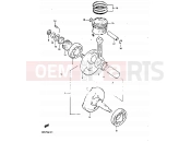 SUZUKI DR125S Z (1982) 5 - CRANKSHAFT