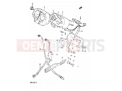 SUZUKI DR125S Z (1982) 21 - SPEEDOMETER - TACHOMETER
