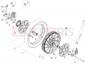 MOTOGUZZI V85 TT Strada (EU) Front wheel