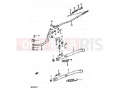SUZUKI DR125S E (1984) 31 - STAND - REAR BRAKE