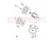 SUZUKI DR125SE K2 (2002) 12 - OIL PUMP