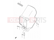 SUZUKI DR125SE K2 (2002) 32 - HEADLAMP COVER