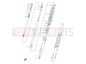 SUZUKI DR125SE K2 (2002) 40 - FRONT DAMPER