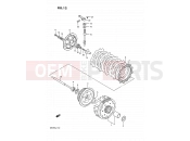 SUZUKI DR125S J (1988) 12 - CLUTCH