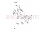 SUZUKI DR125S J (1988) 44 - FRONT CALIPERS