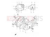 SUZUKI DR125SE R (1994) (E04) 4 - CRANKCASE COVER