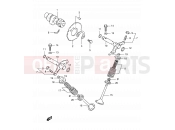 SUZUKI DR125SE R (1994) (E04) 7 - CAM SHAFT - VALVE
