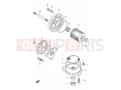 SUZUKI DR125SE R (1994) (E04) 12 - OIL PUMP