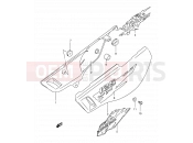 SUZUKI DR125SE R (1994) (E04) 31 - FRAME COVER (MODEL R/S/T)
