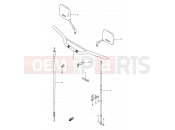 SUZUKI DR125SE R (1994) (E04) 34 - HANDLEBAR