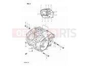 SUZUKI DR200 G (1986) 3 - CRANKCASE