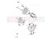 SUZUKI DR200 J (1988) 11 - OIL PUMP