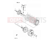 SUZUKI DR200 K (1989) 12 - CLUTCH
