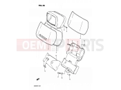 SUZUKI DR200 M (1991) 36 - HEADLAMP HOUSING