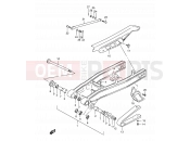 SUZUKI DR200SE X (1999) 44 - REAR SWINGING ARM