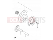 SUZUKI DR200SE K4 (2004) (E03,E28,E33) 6 - STARTER CLUTCH