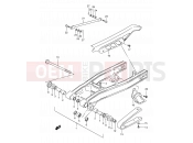 SUZUKI DR200SE K4 (2004) (E03,E28,E33) 45 - REAR SWINGING ARM