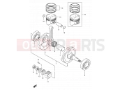 SUZUKI DR200SE K4 (2004) (E06,E24) 5 - CRANKSHAFT