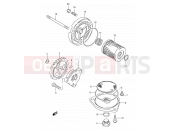 SUZUKI DR200SE K4 (2004) (E06,E24) 12 - OIL PUMP