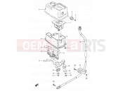 SUZUKI DR200SE K4 (2004) (E06,E24) 20 - SPEEDOMETER (MODEL K1 E24/MODEL K2 P09)