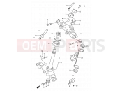 SUZUKI DR200SE K4 (2004) (E06,E24) 40 - STEERING STEM (MODEL K1/MODEL K2 P09)