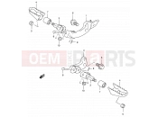 SUZUKI DR200SE K5 (2005) (E06,E24) 28A - FOOTREST (MODEL K2/K3/K4/K5 E24)