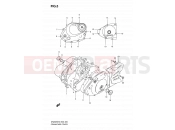 SUZUKI DR200SE K7 (2007) (E06,E24) 5 - CRANKCASE COVER