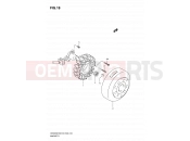 18 - MAGNETO - Suzuki DR200SE K8 (2008) (E03,E28,E33)