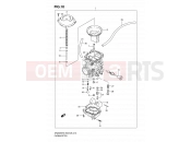 SUZUKI DR200SE L0 (2010) (E03,E28,E33) 10 - CARBURETOR