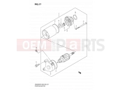 SUZUKI DR200SE L0 (2010) (E03,E28,E33) 17 - STARTING MOTOR