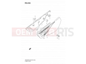 SUZUKI DR200SE L0 (2010) (E03,E28,E33) 33A - FRAME COVER (MODEL K9/L0)