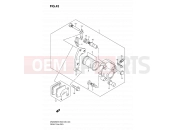 SUZUKI DR200SE L0 (2010) (E03,E28,E33) 43 - FRONT CALIPER
