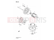 SUZUKI DR200SE L0 (2010) (E06,E24) 13 - OIL PUMP