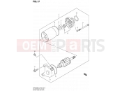 SUZUKI DR200SE L2 (2012) (E03,E28,E33) 17 - STARTING MOTOR