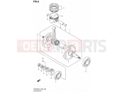 SUZUKI DR200SE L2 (2012) (E06) 6 - CRANKSHAFT