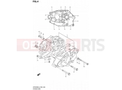 4 - CRANKCASE - Suzuki DR200SE L2 (2012) (E24)